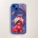 Fiery Dragon Hoodie Character -silicone Case for Apple iPhone Series